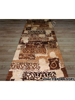 Ковер Tutku 4286a brown-ivory